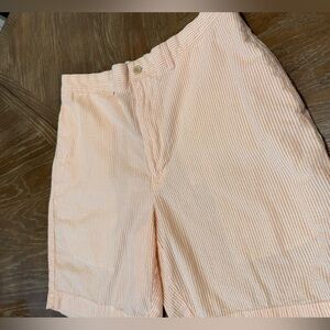 Ralph Lauren seersucker Flat Front Shorts
